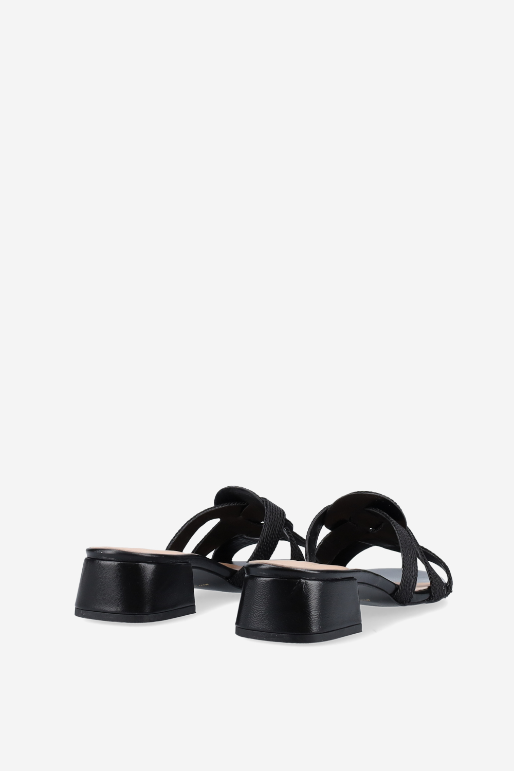 Braided knot sandals