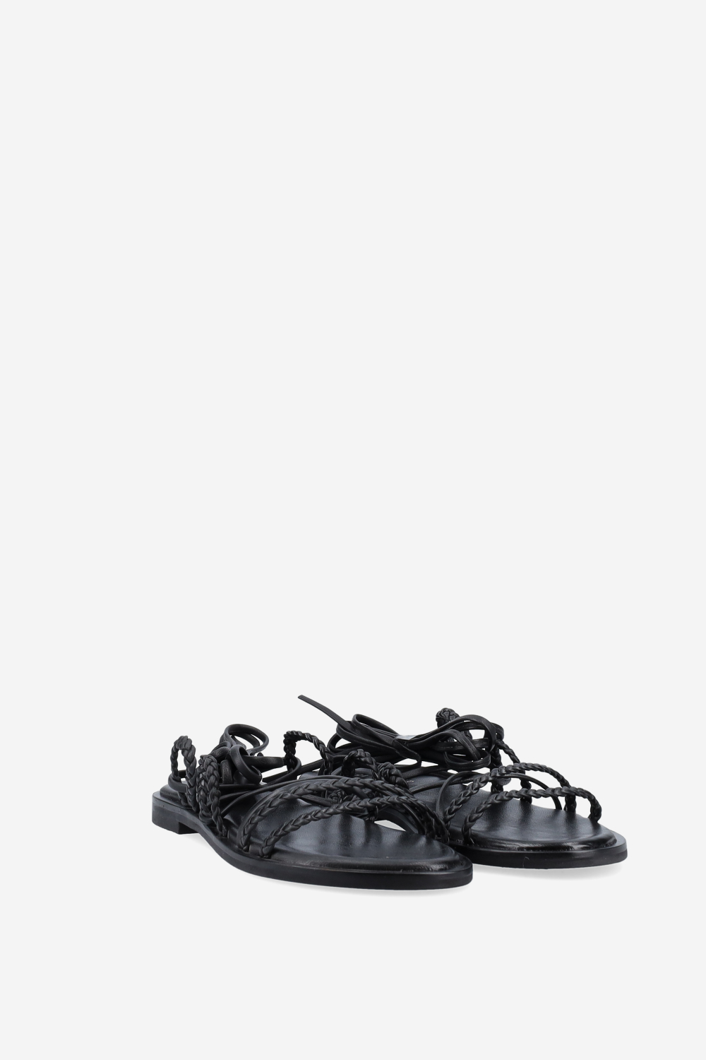 Paros lace-up leather sandals