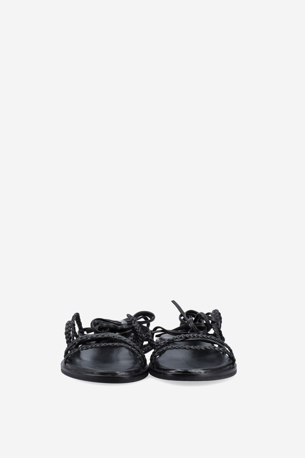 Paros lace-up leather sandals
