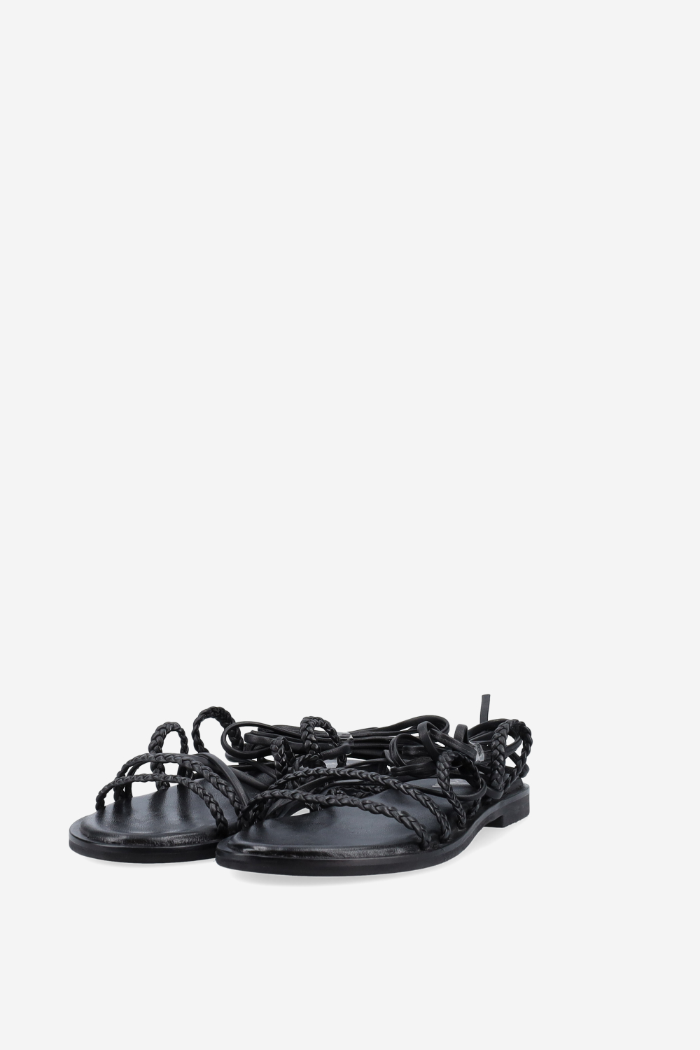 Paros lace-up leather sandals