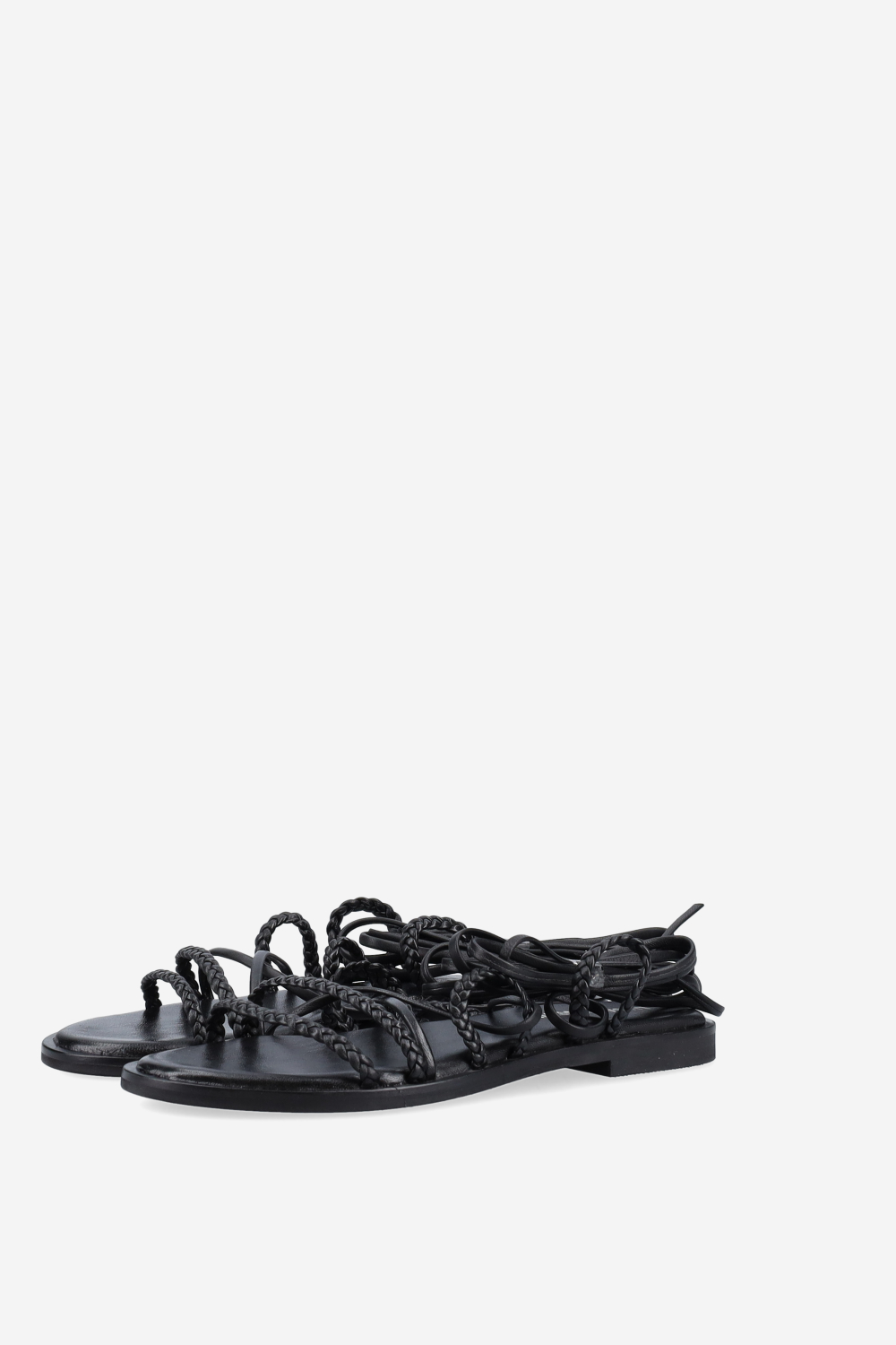 Paros lace-up leather sandals