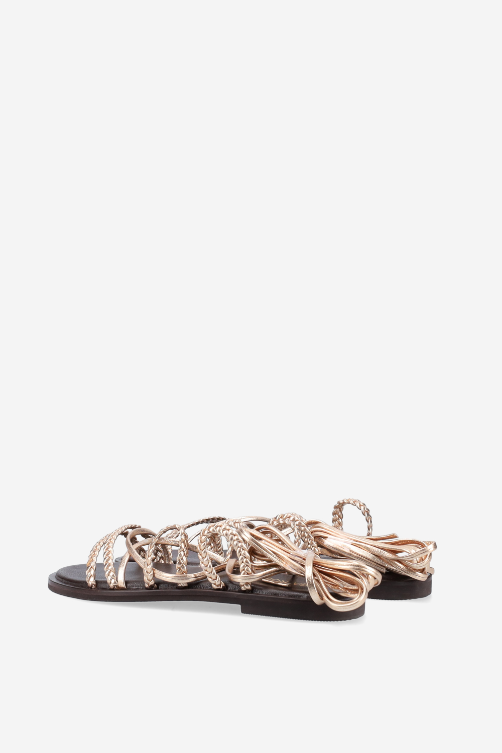 Paros lace-up leather sandals