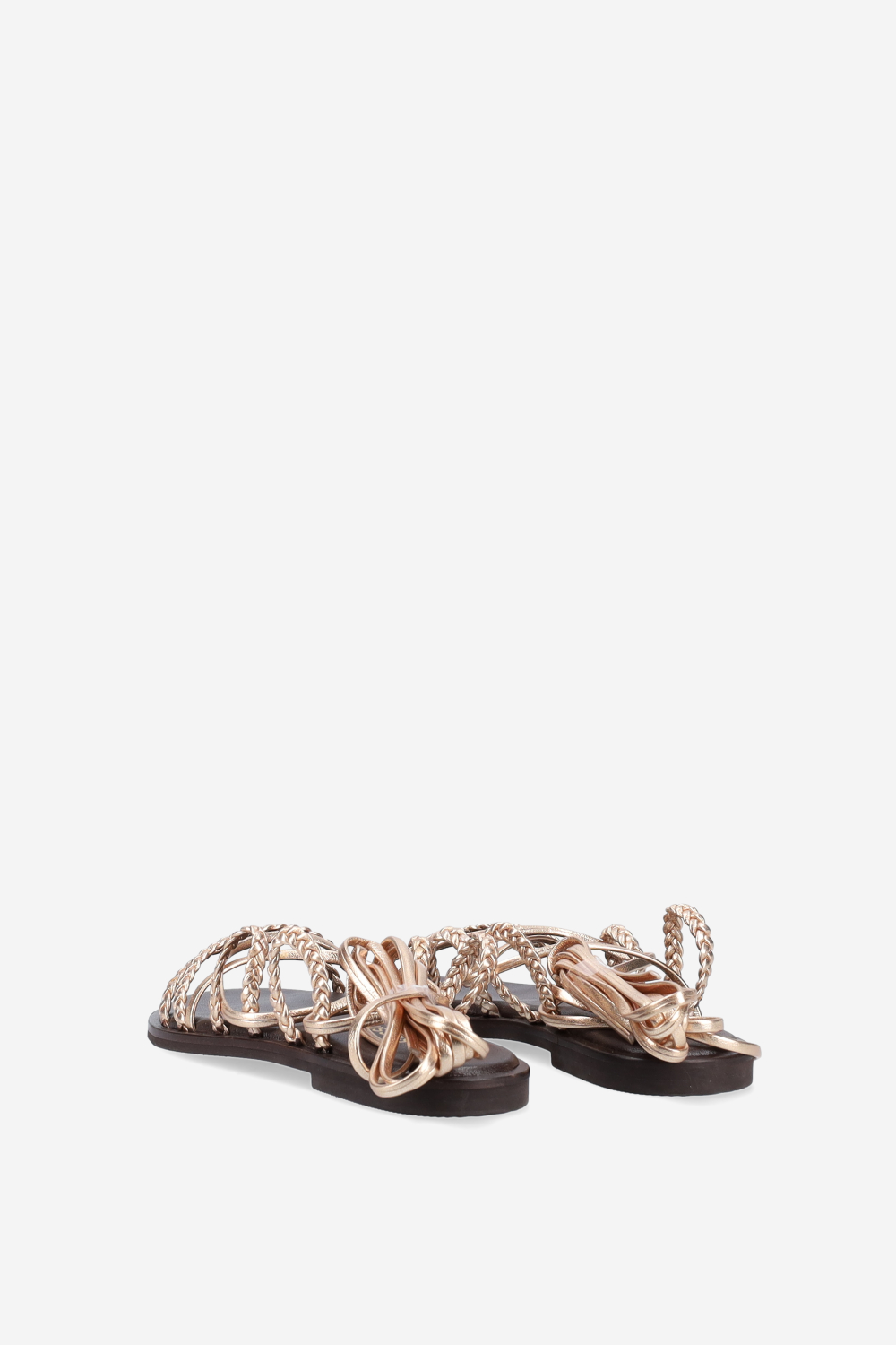 Paros lace-up leather sandals