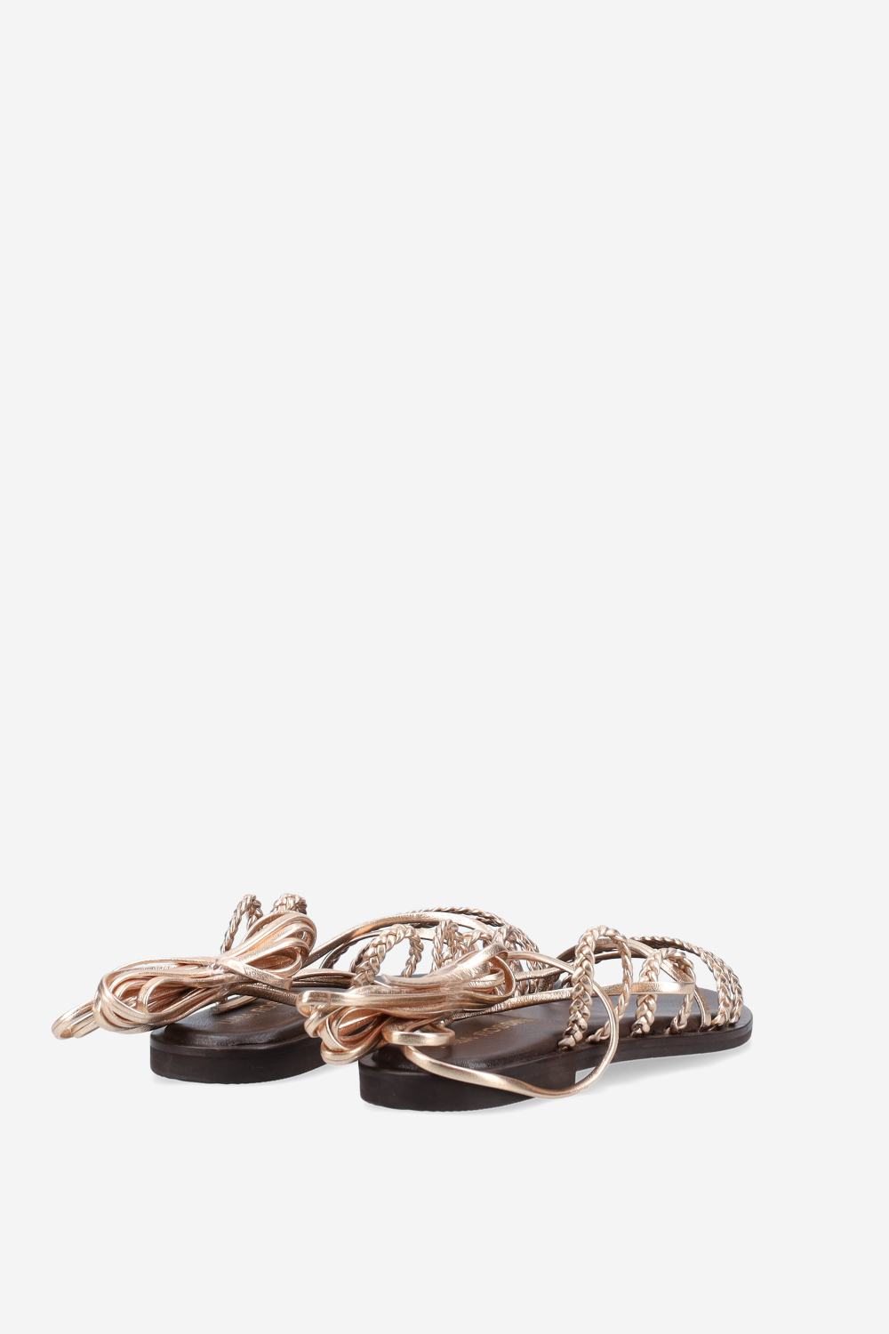 Paros lace-up leather sandals