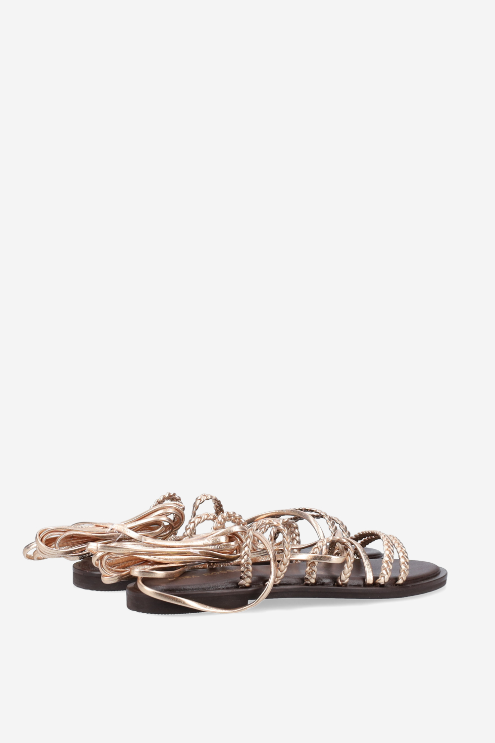 Paros lace-up leather sandals