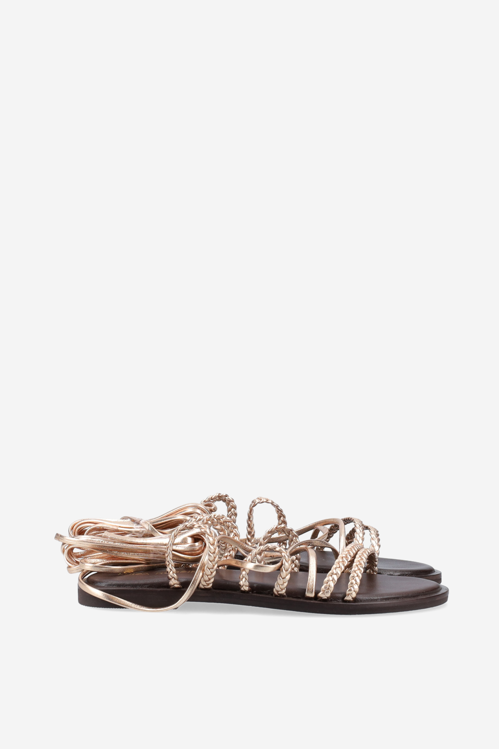 Paros lace-up leather sandals