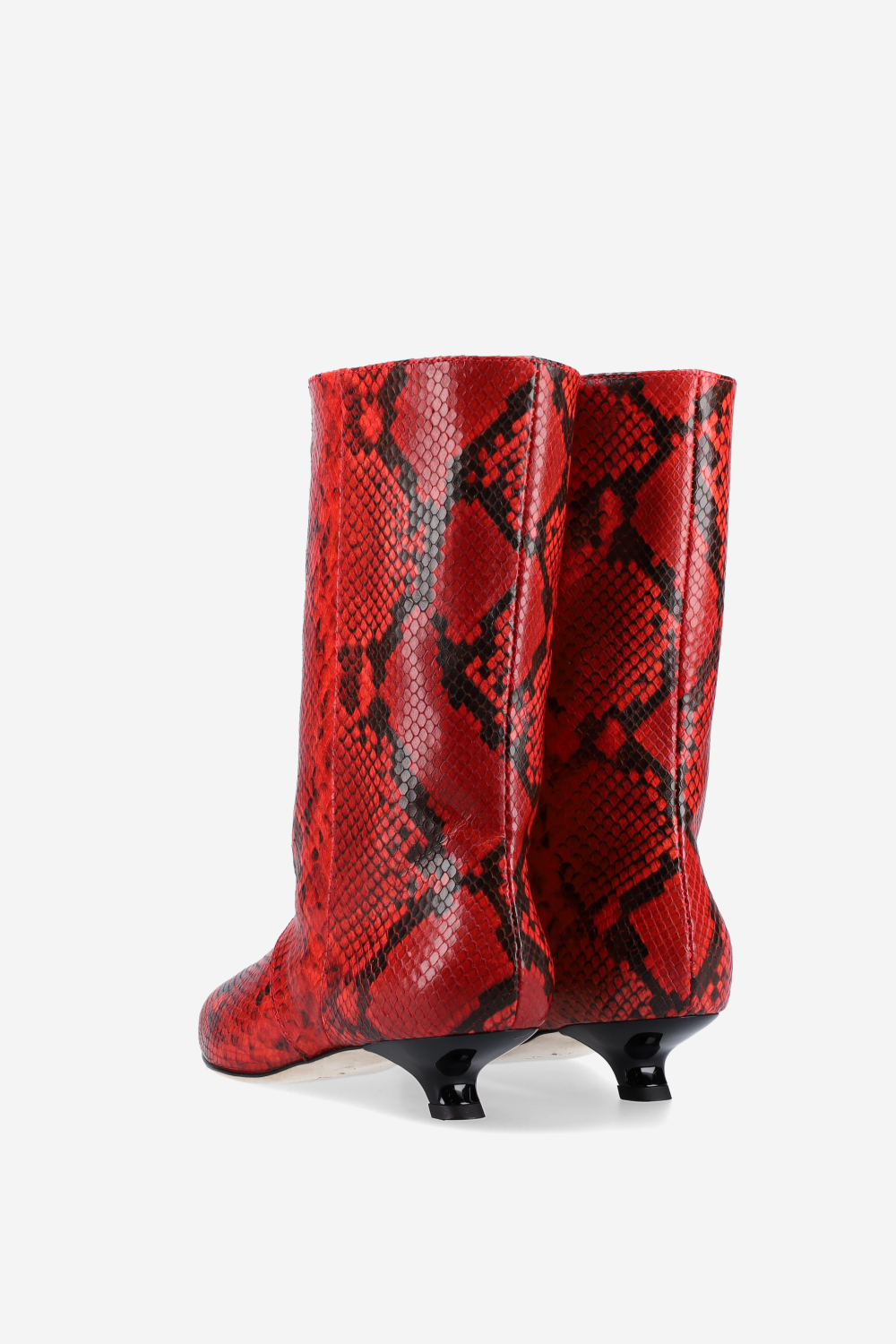 Unforgettable pitone leather boots