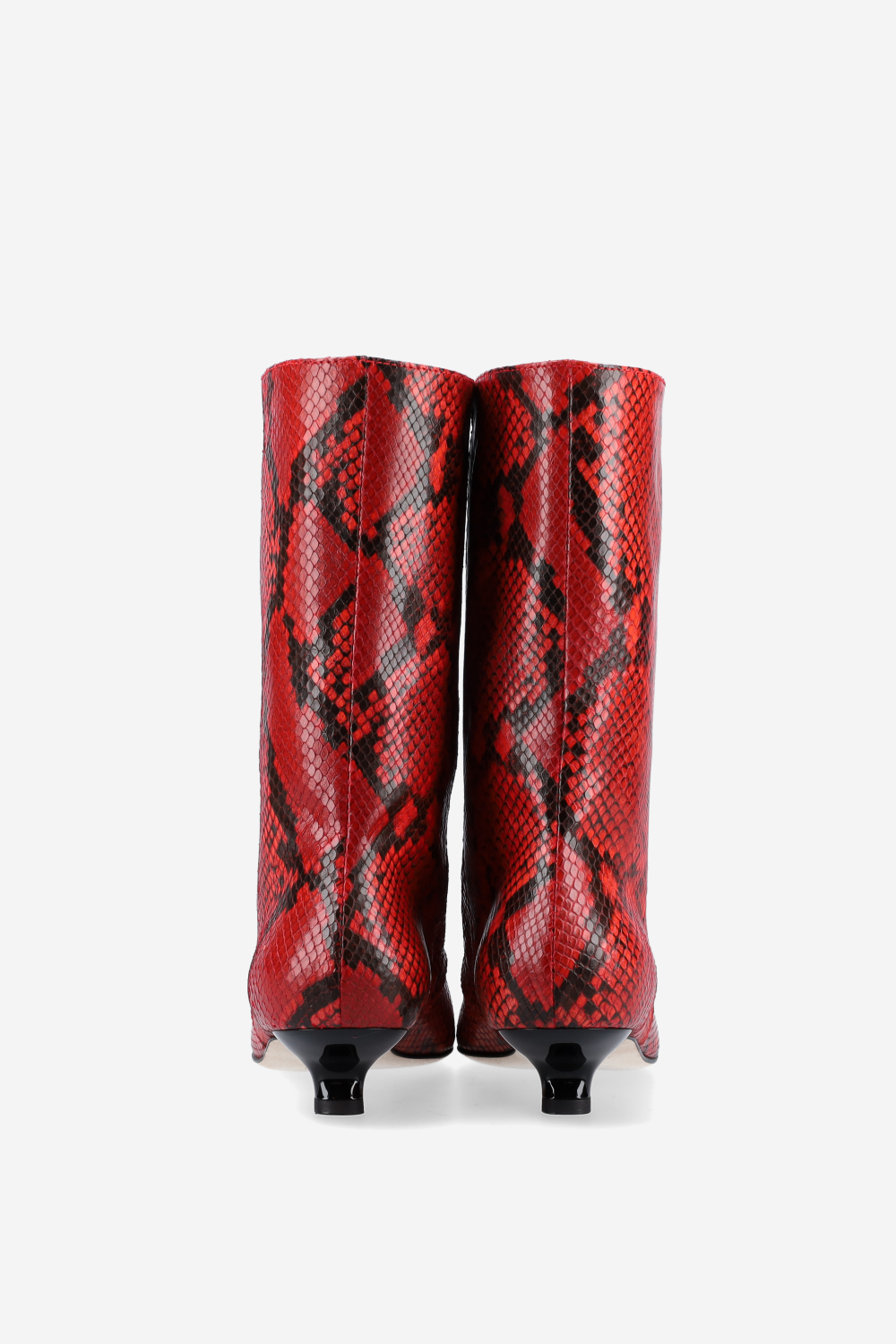 Unforgettable pitone leather boots