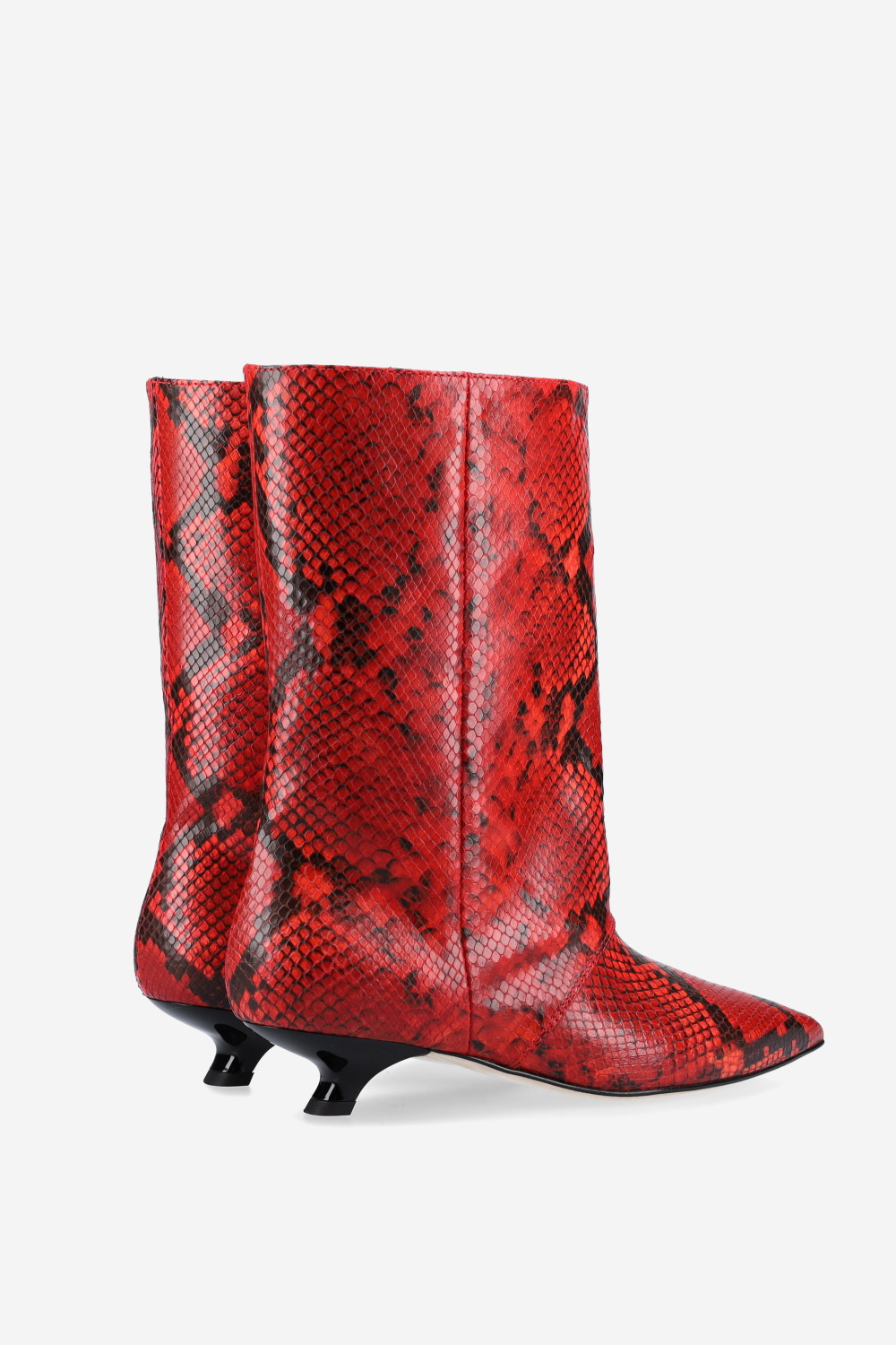 Unforgettable pitone leather boots