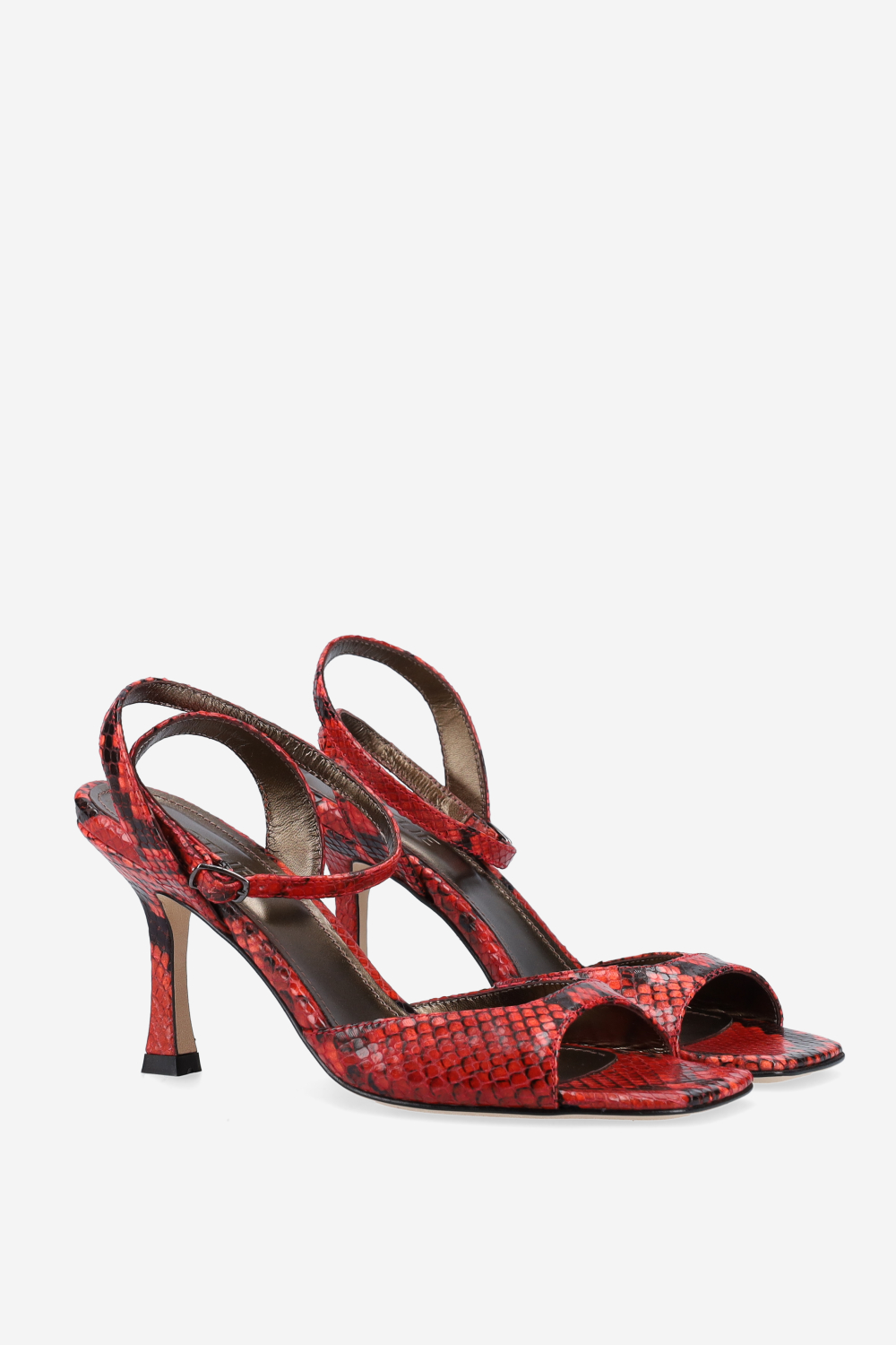 Dial Drunk leather heeled sandals