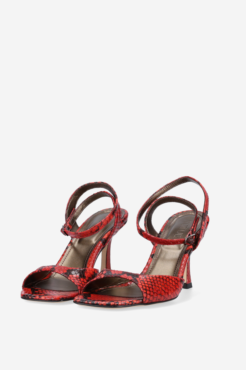 Dial Drunk leather heeled sandals