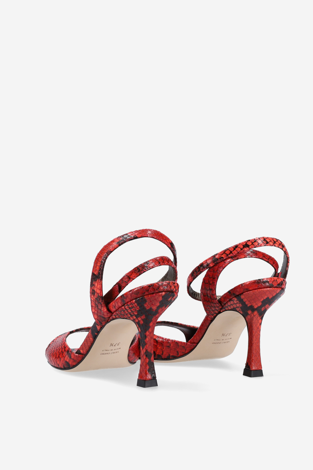 Dial Drunk leather heeled sandals