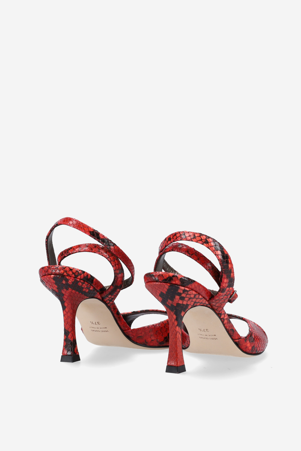 Dial Drunk leather heeled sandals