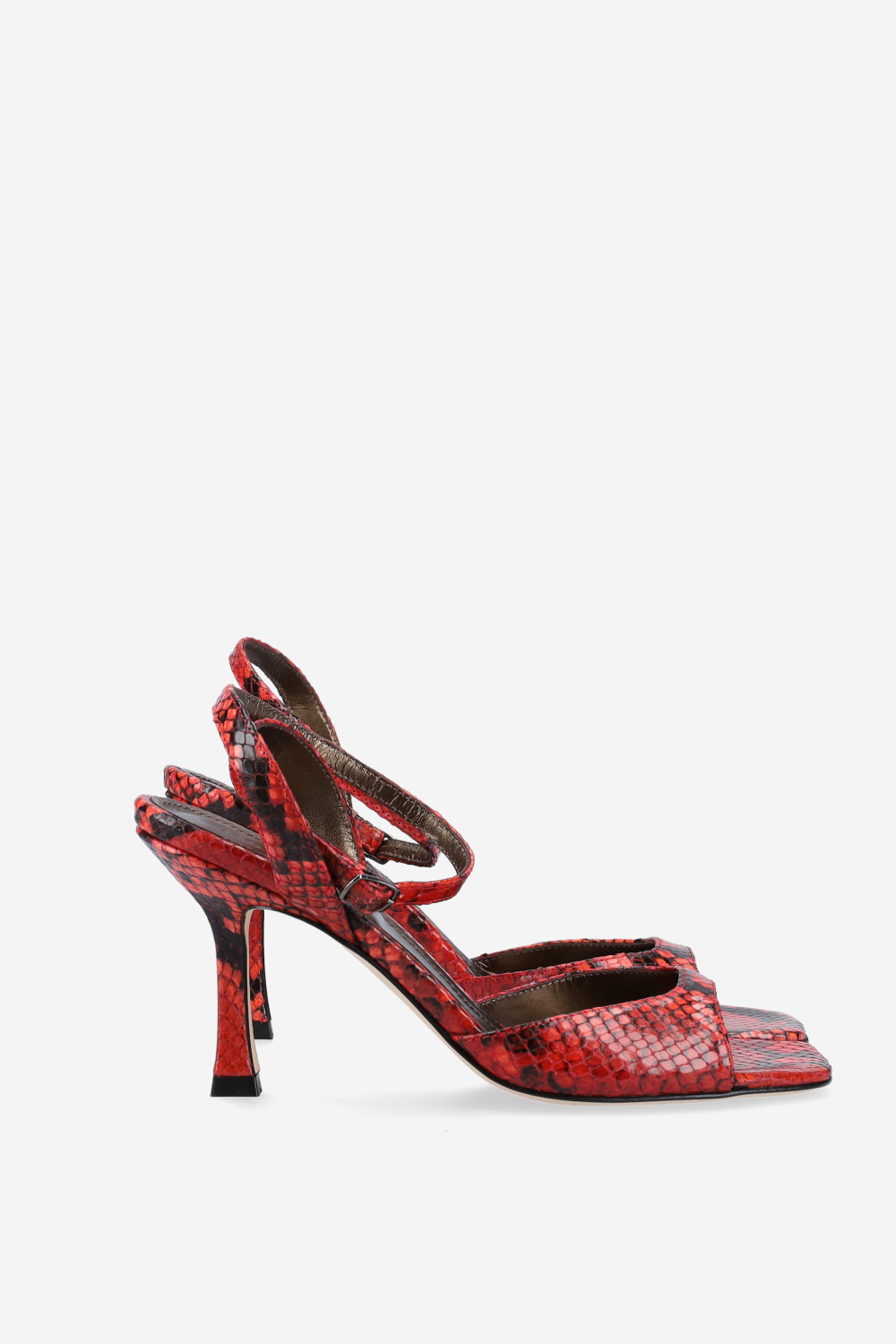 Dial Drunk leather heeled sandals