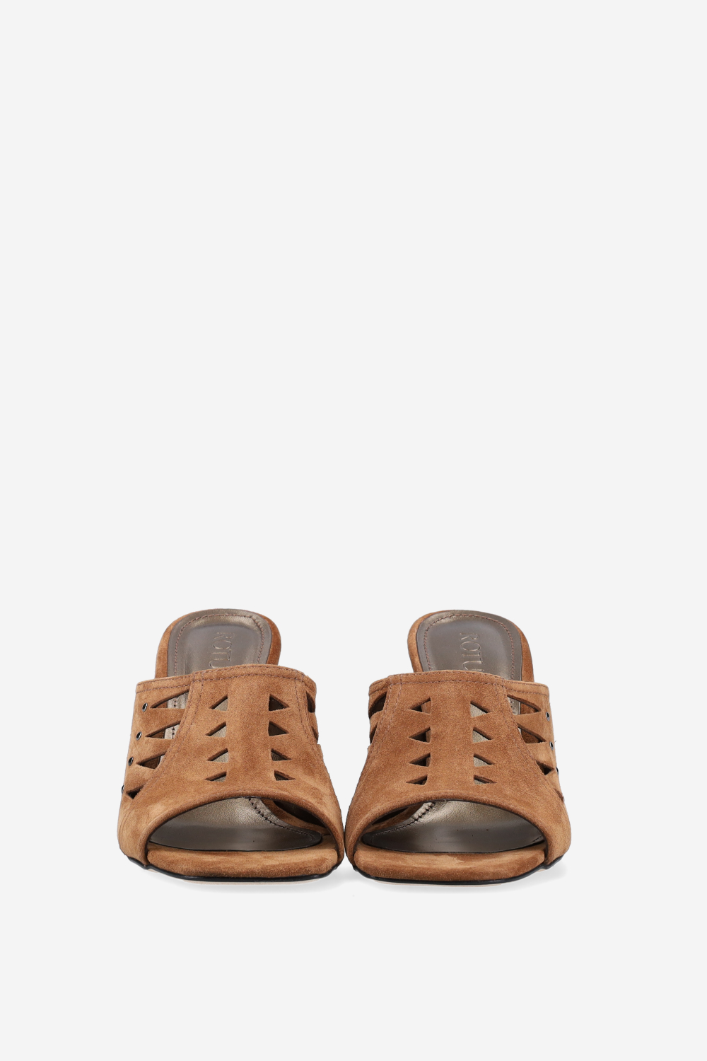 Lost in suede sandals