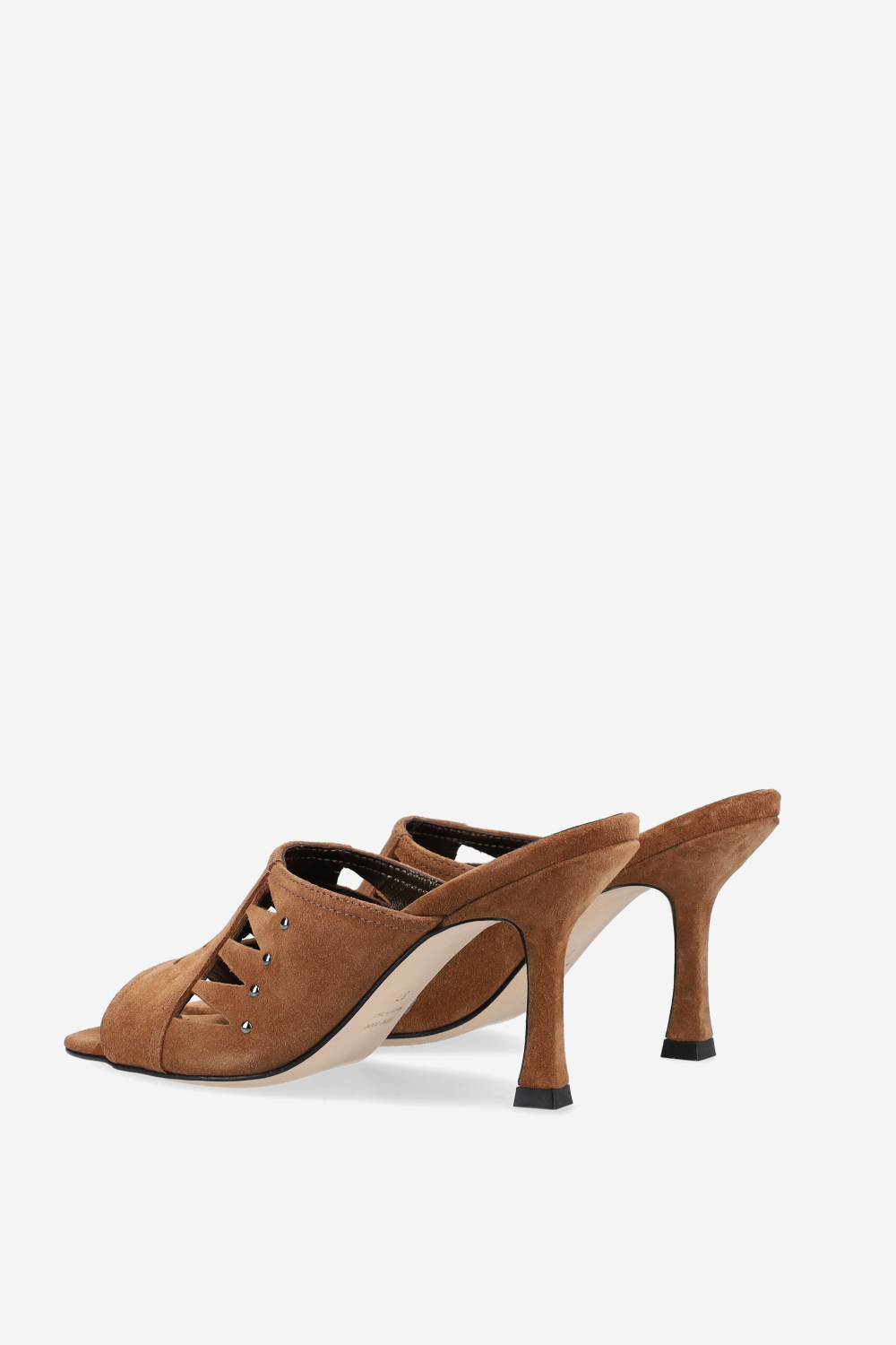 Lost in suede sandals