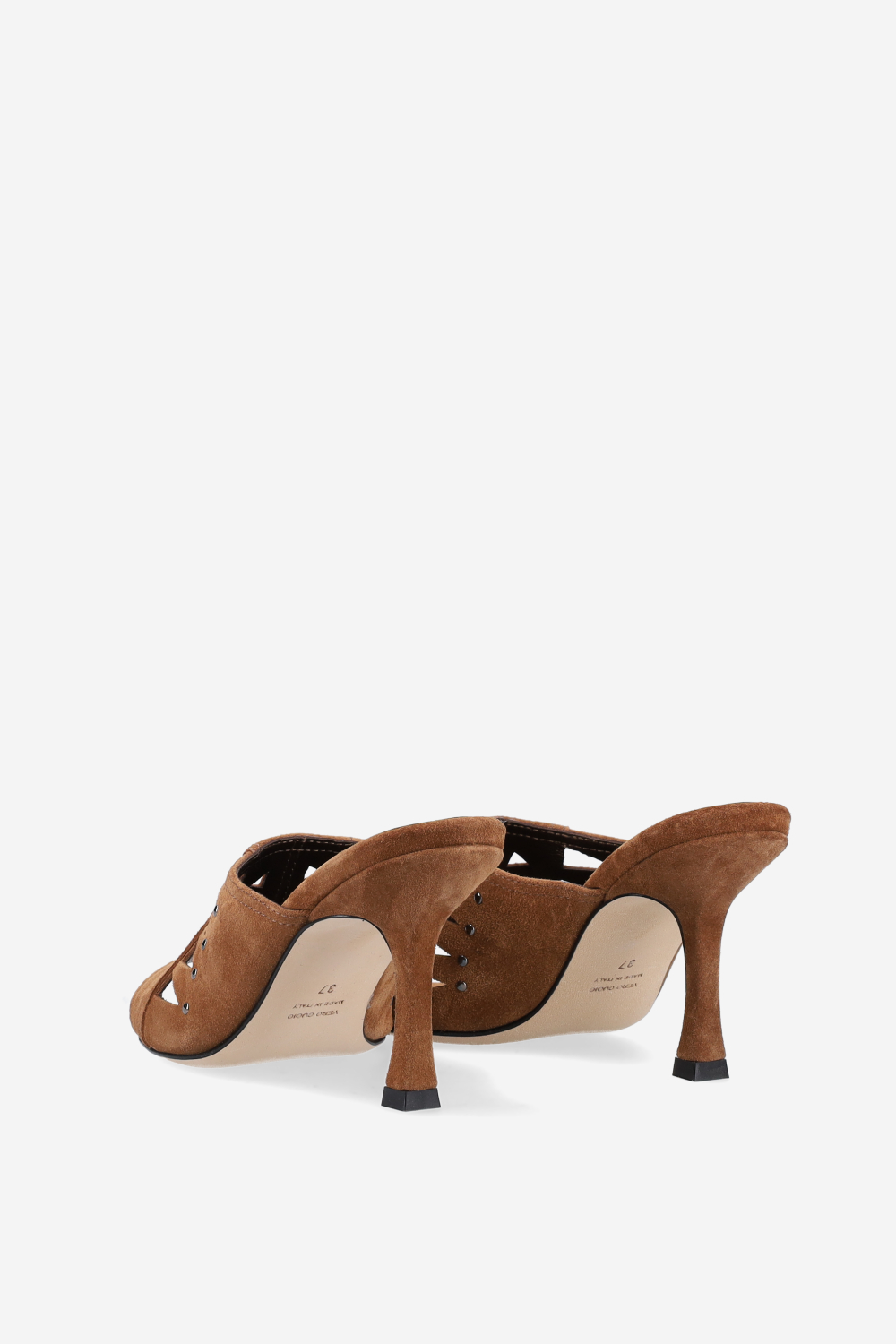 Lost in suede sandals