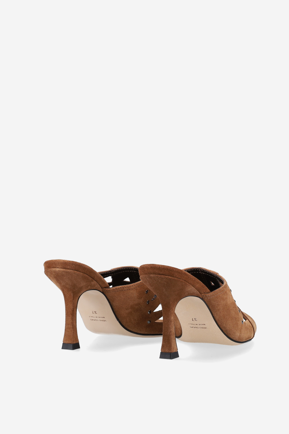 Lost in suede sandals