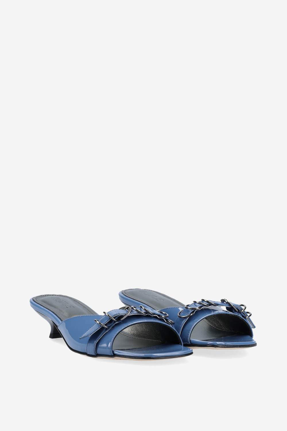 Fast Love patent leather sandals