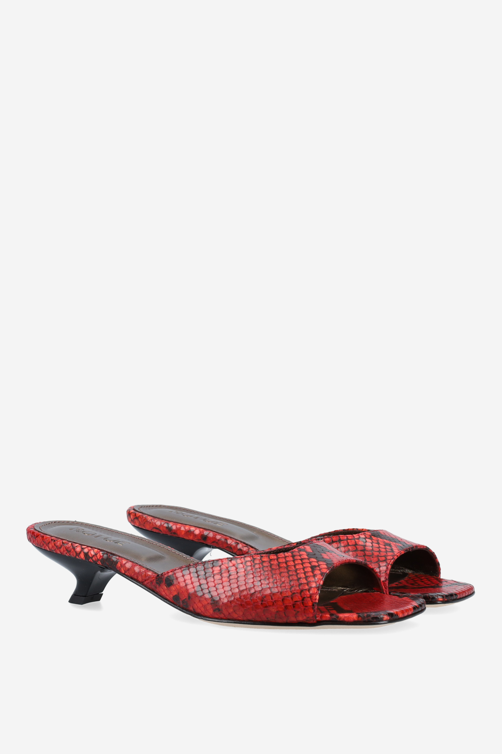 I Wonder leather mules