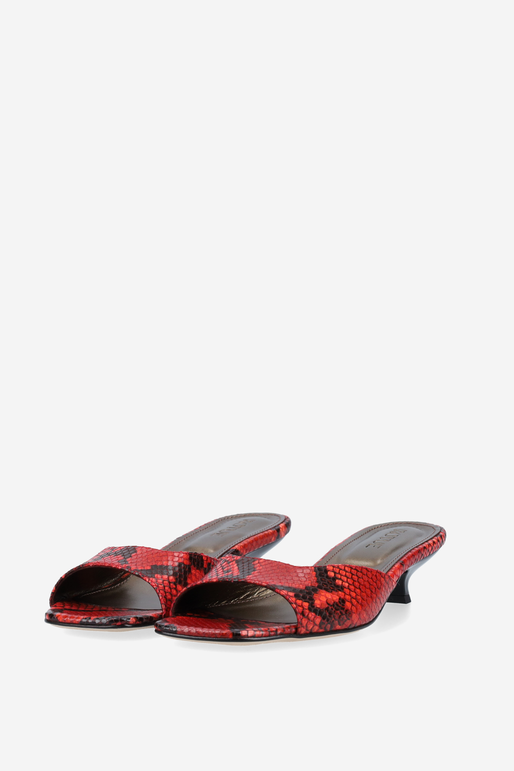 I Wonder leather mules