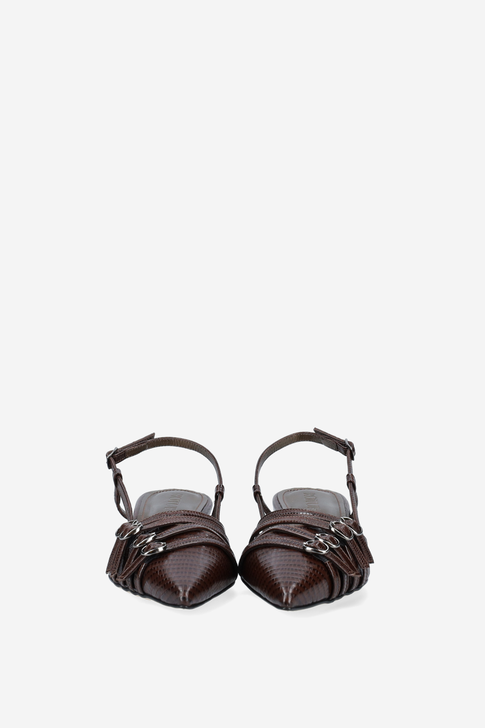 I wanna leather slingbacks