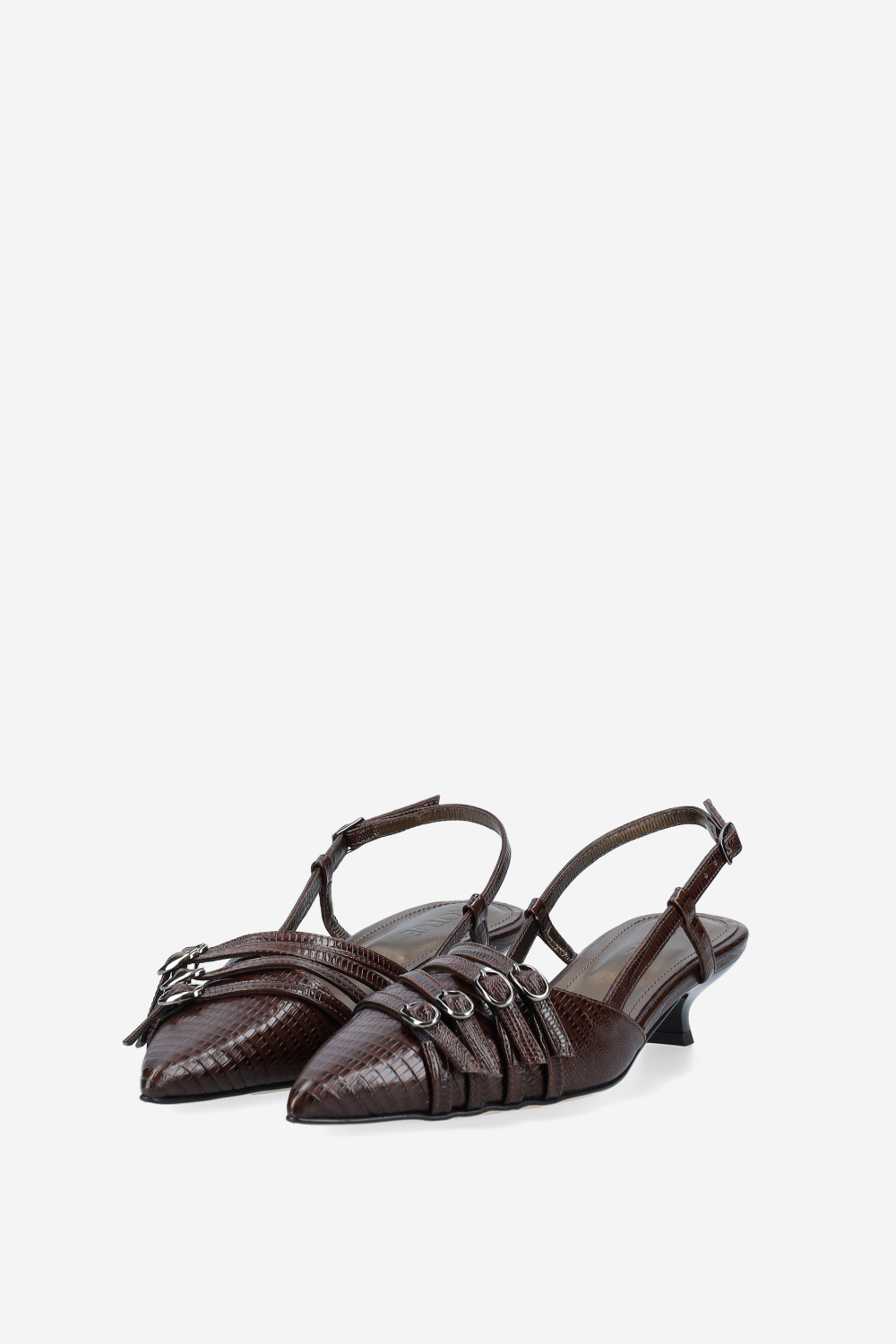 I wanna leather slingbacks