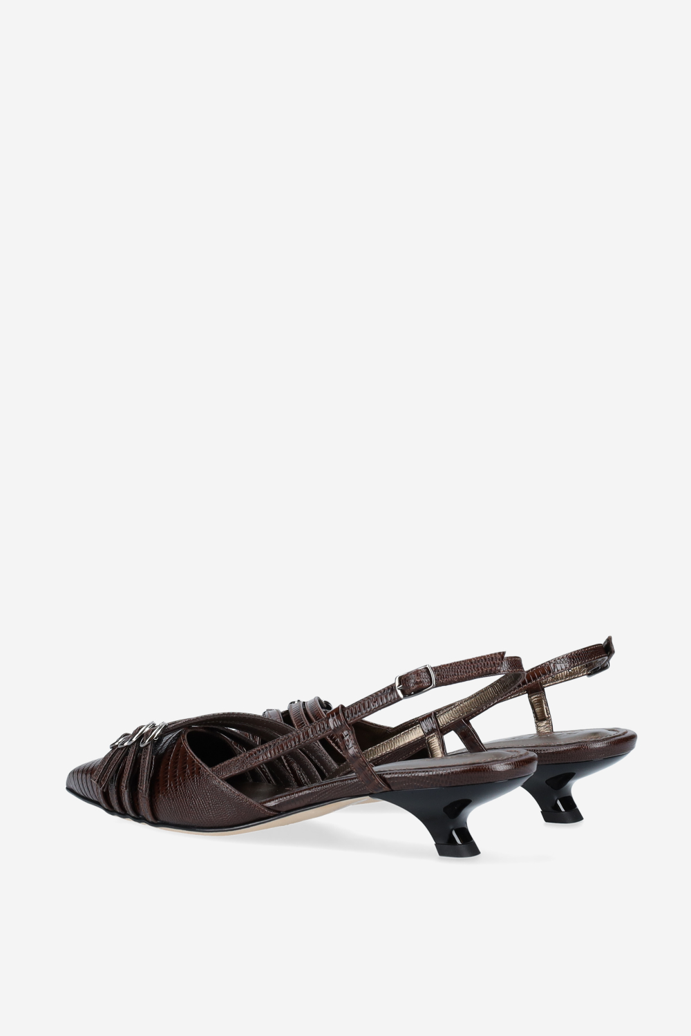 I wanna leather slingbacks