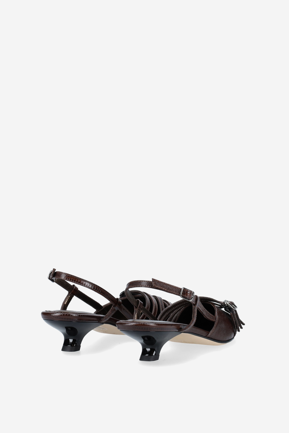 I wanna leather slingbacks