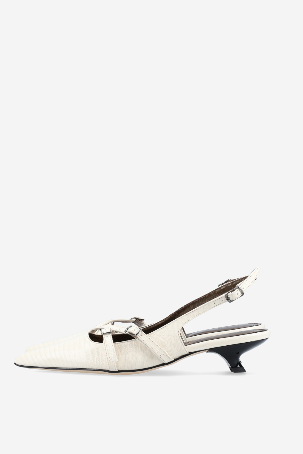 Dumb love leather slingbacks