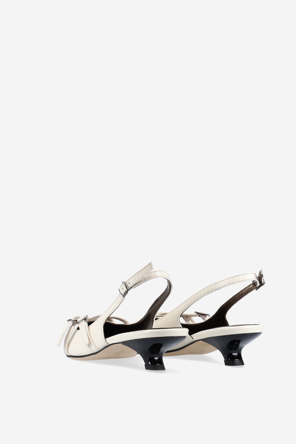 Dumb love leather slingbacks