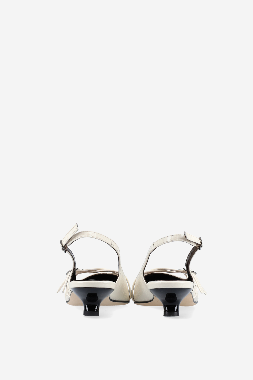 Dumb love leather slingbacks