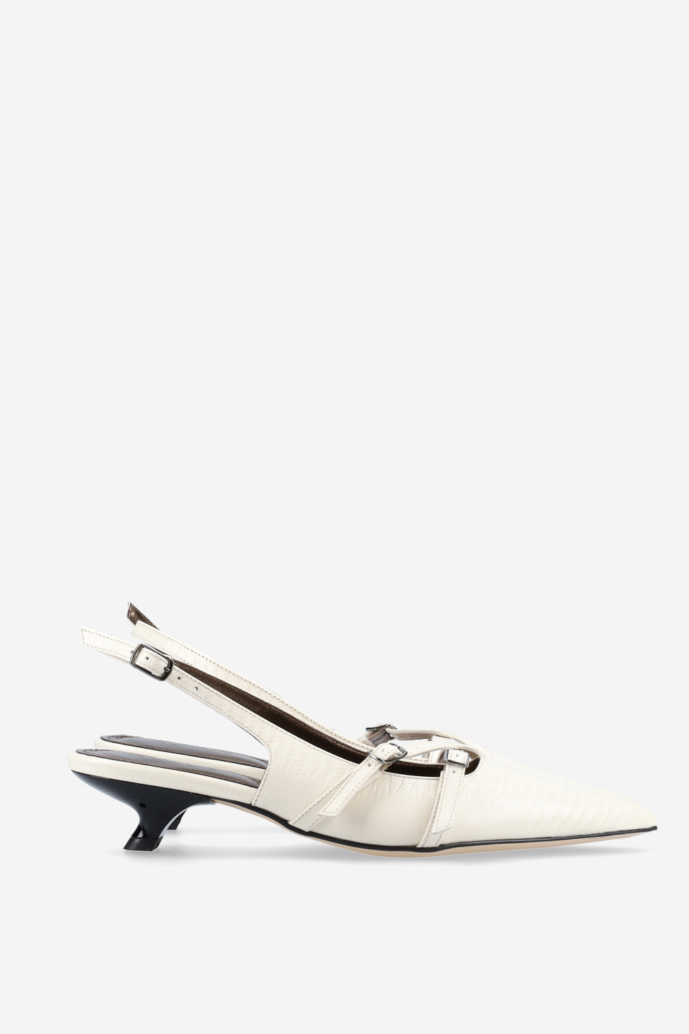 Dumb love leather slingbacks