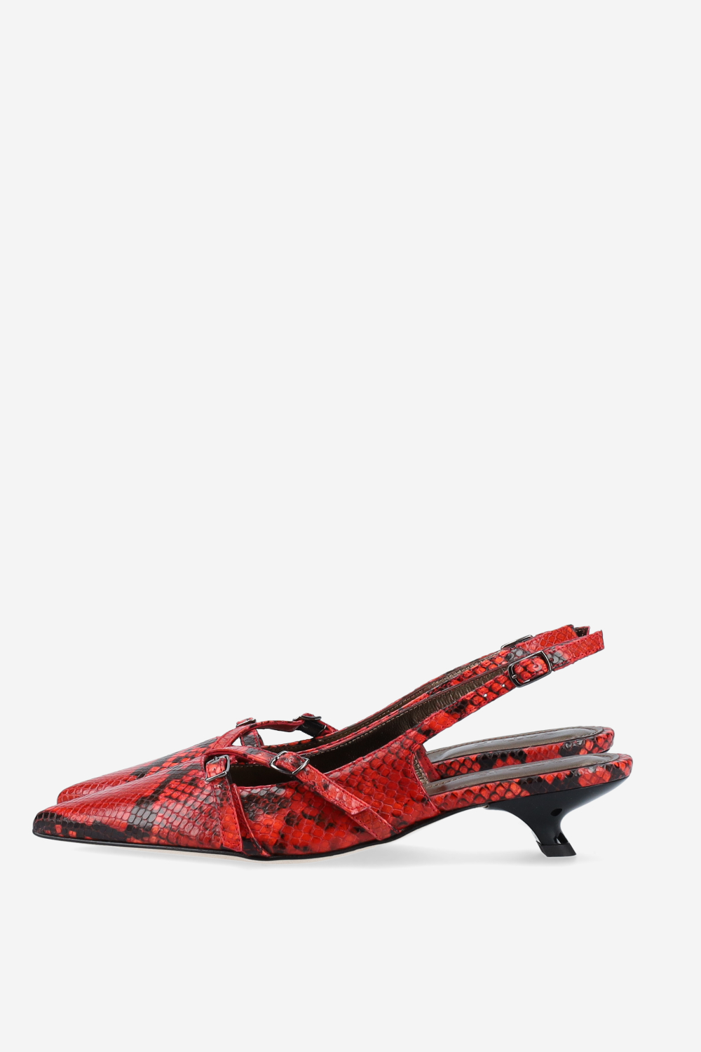 Dumb love leather slingbacks