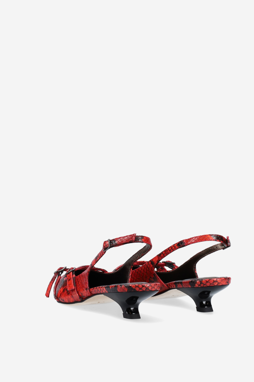 Dumb love leather slingbacks