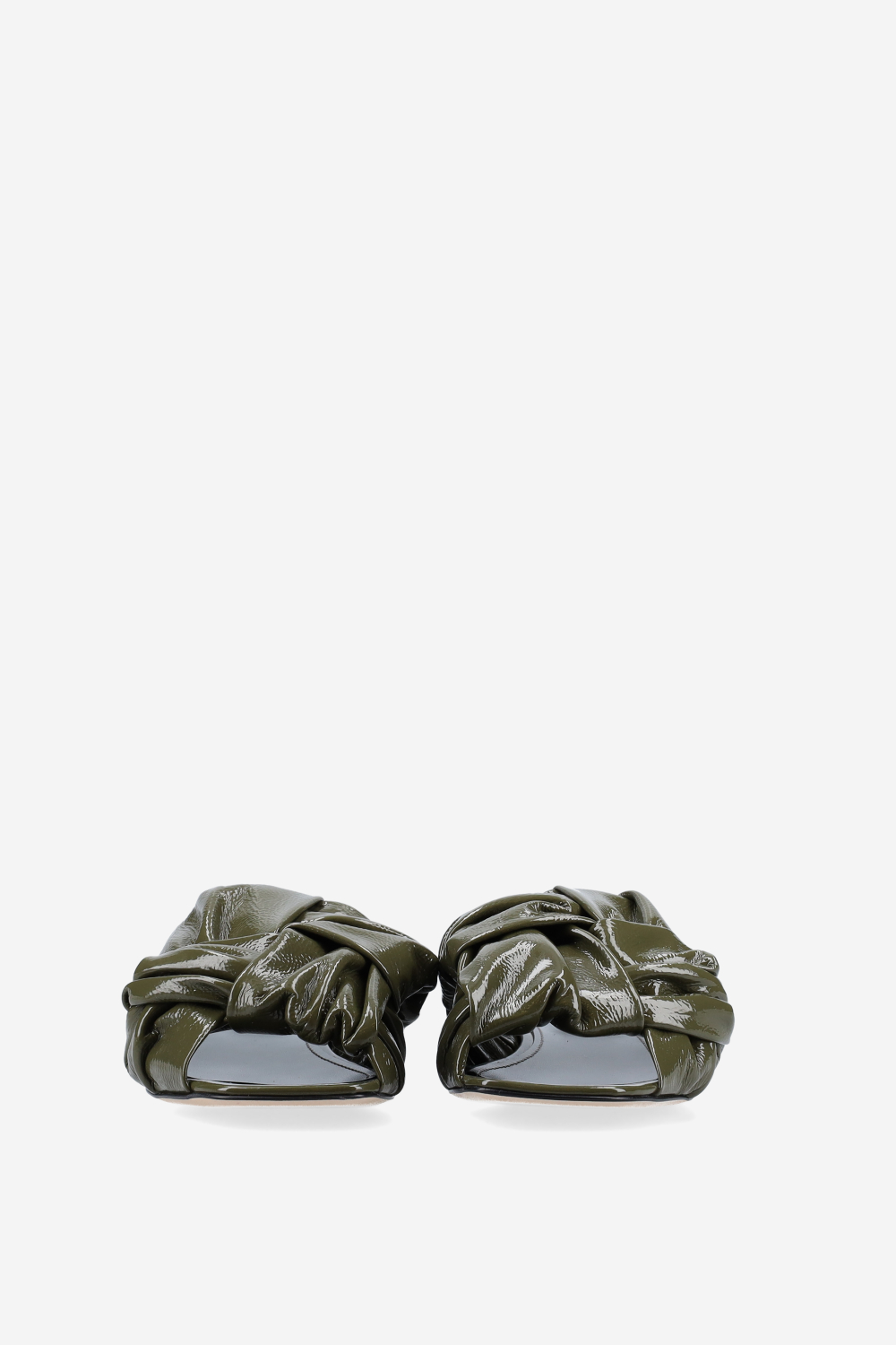 Texas Sun patent leather sandals