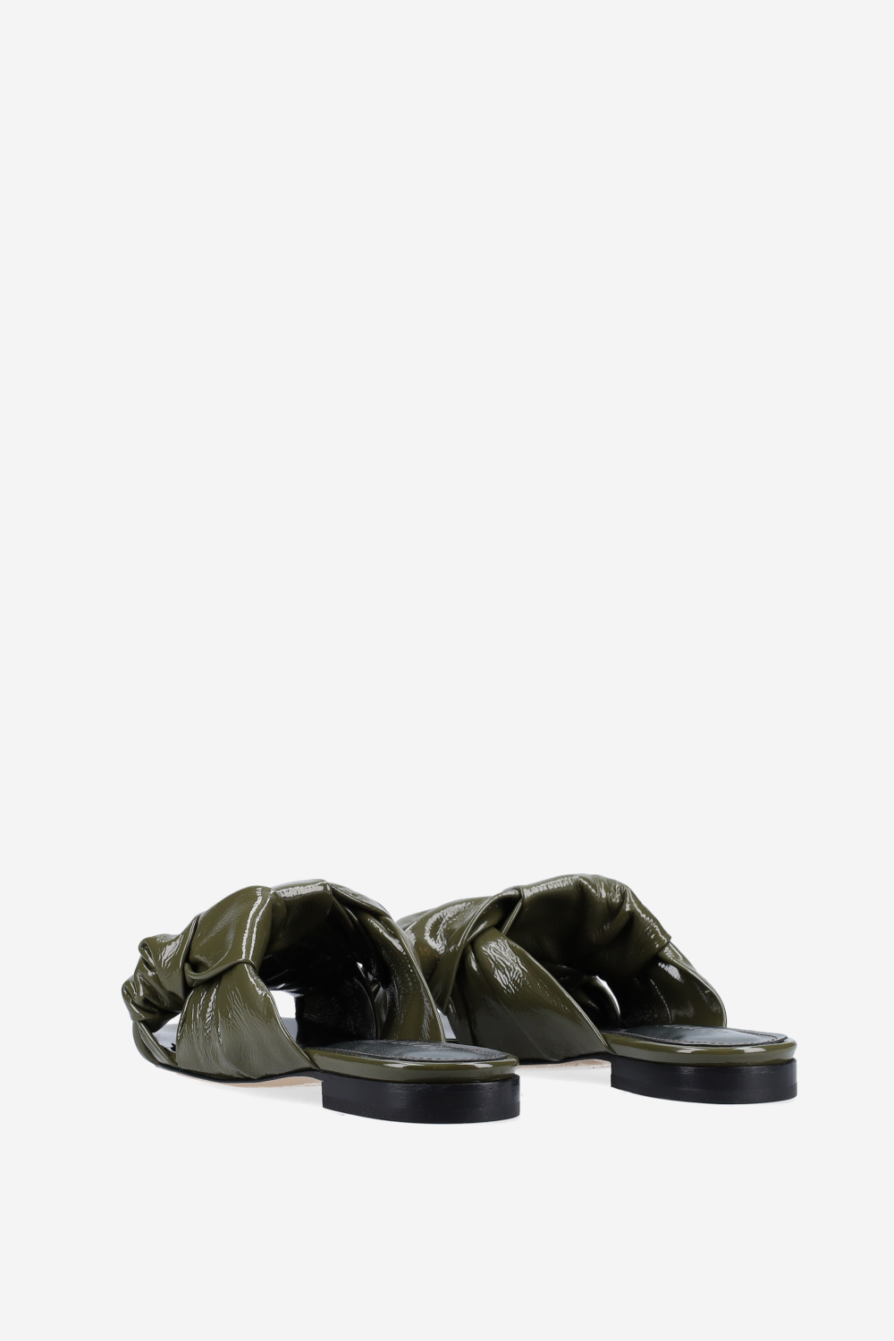 Texas Sun patent leather sandals