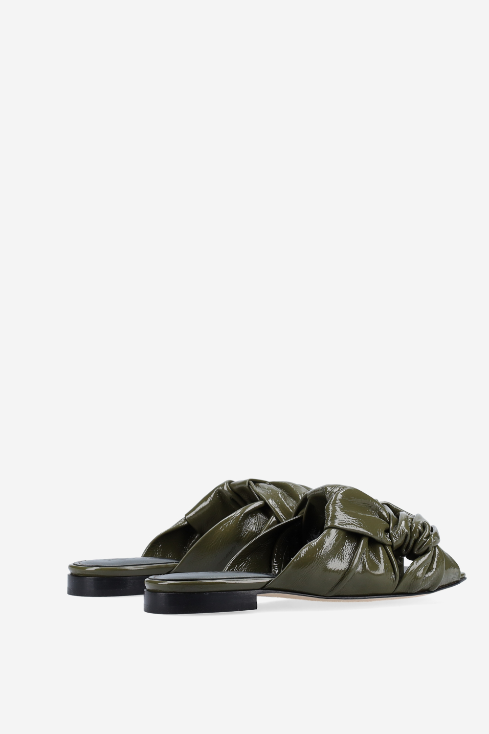 Texas Sun patent leather sandals