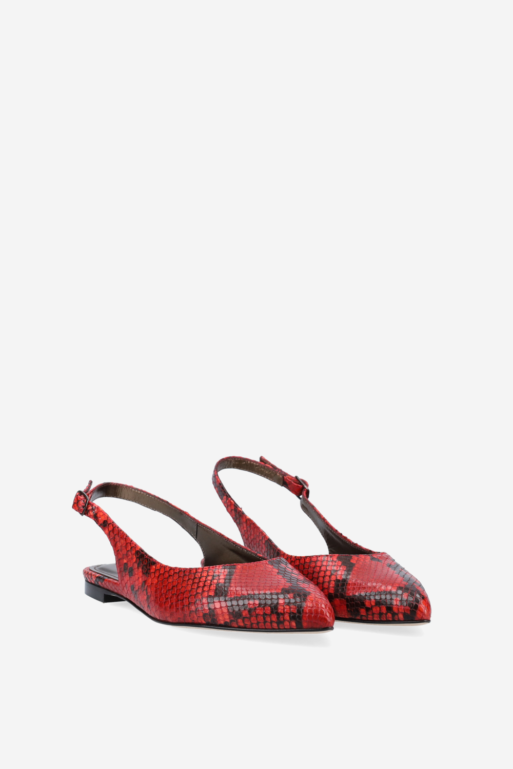 July leather slingbacks