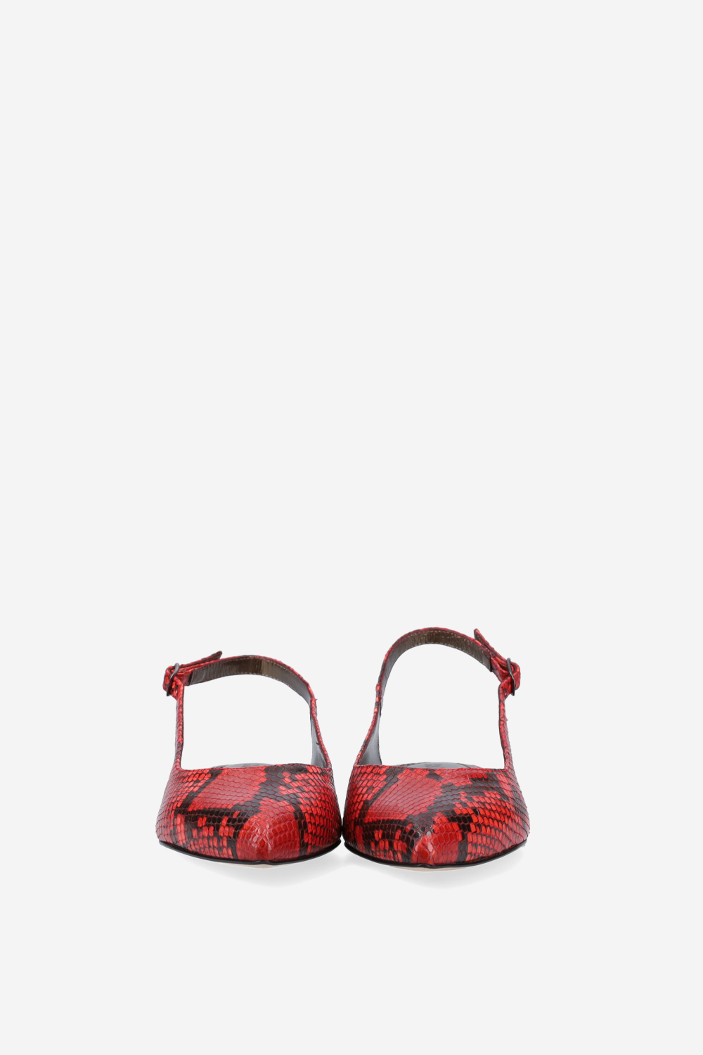 July leather slingbacks