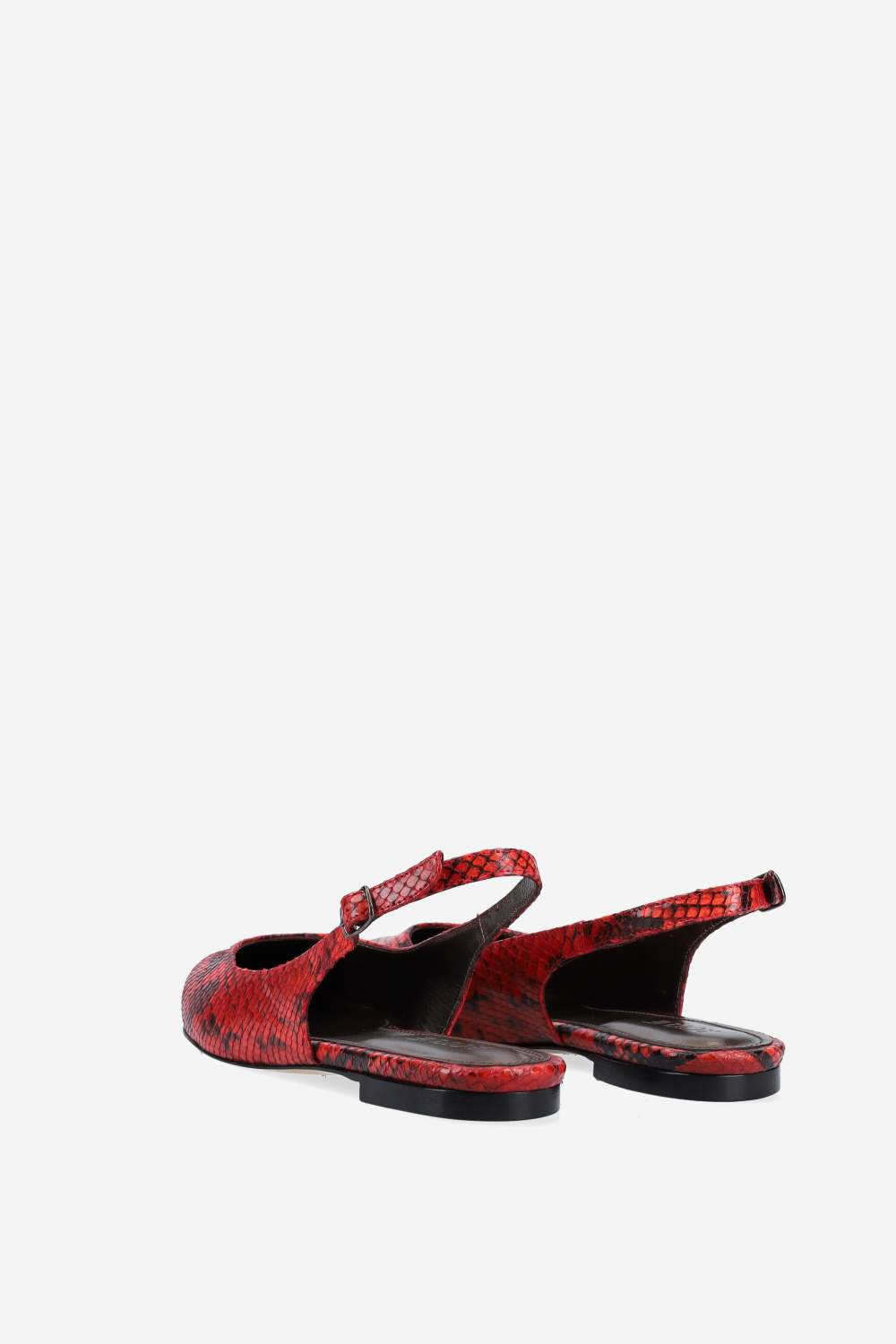 July leather slingbacks