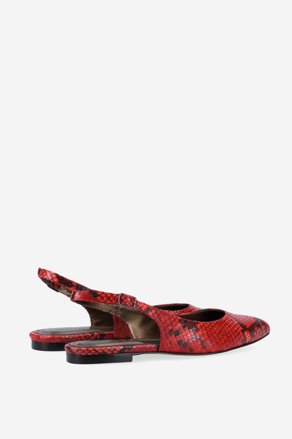 July leather slingbacks