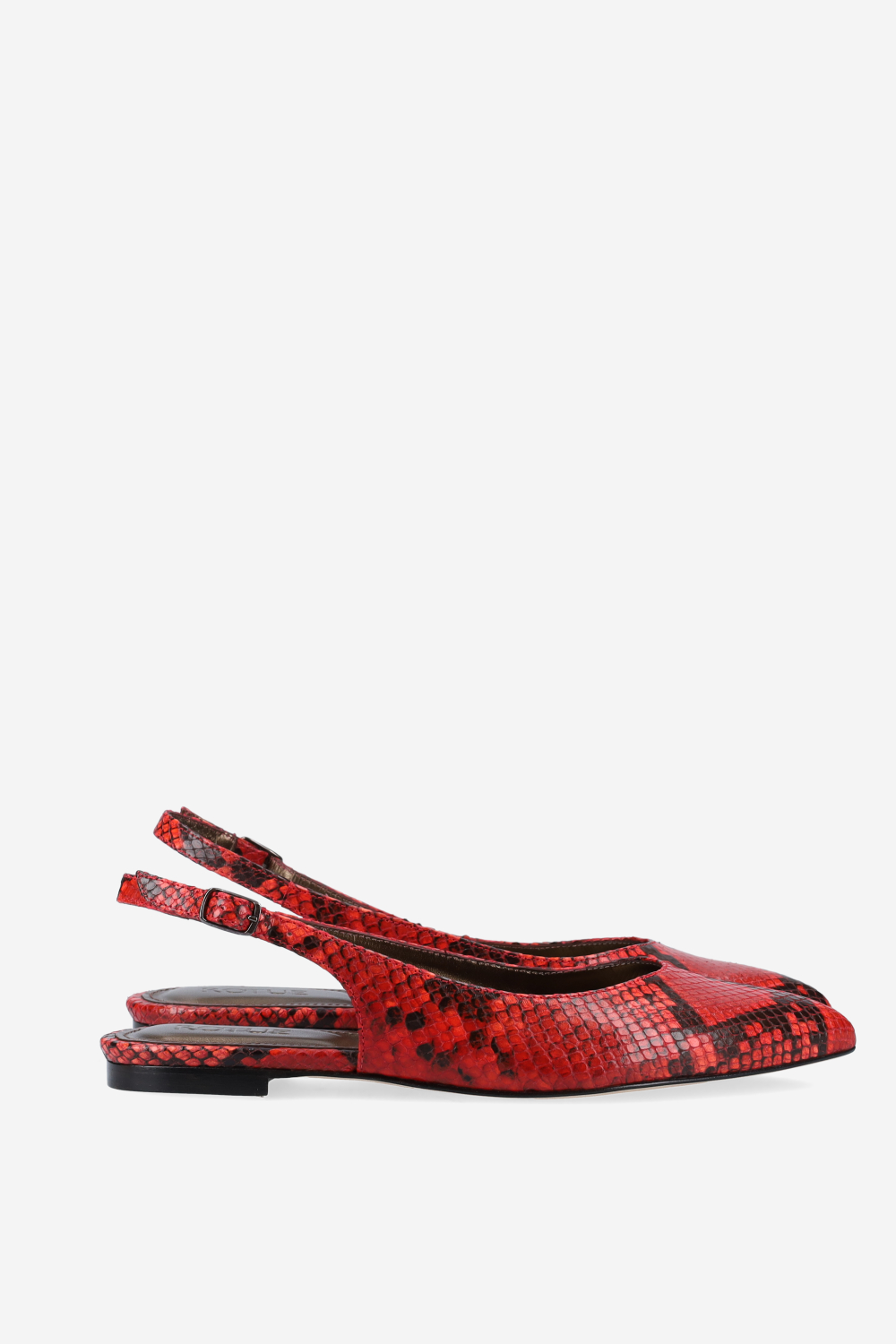 July leather slingbacks