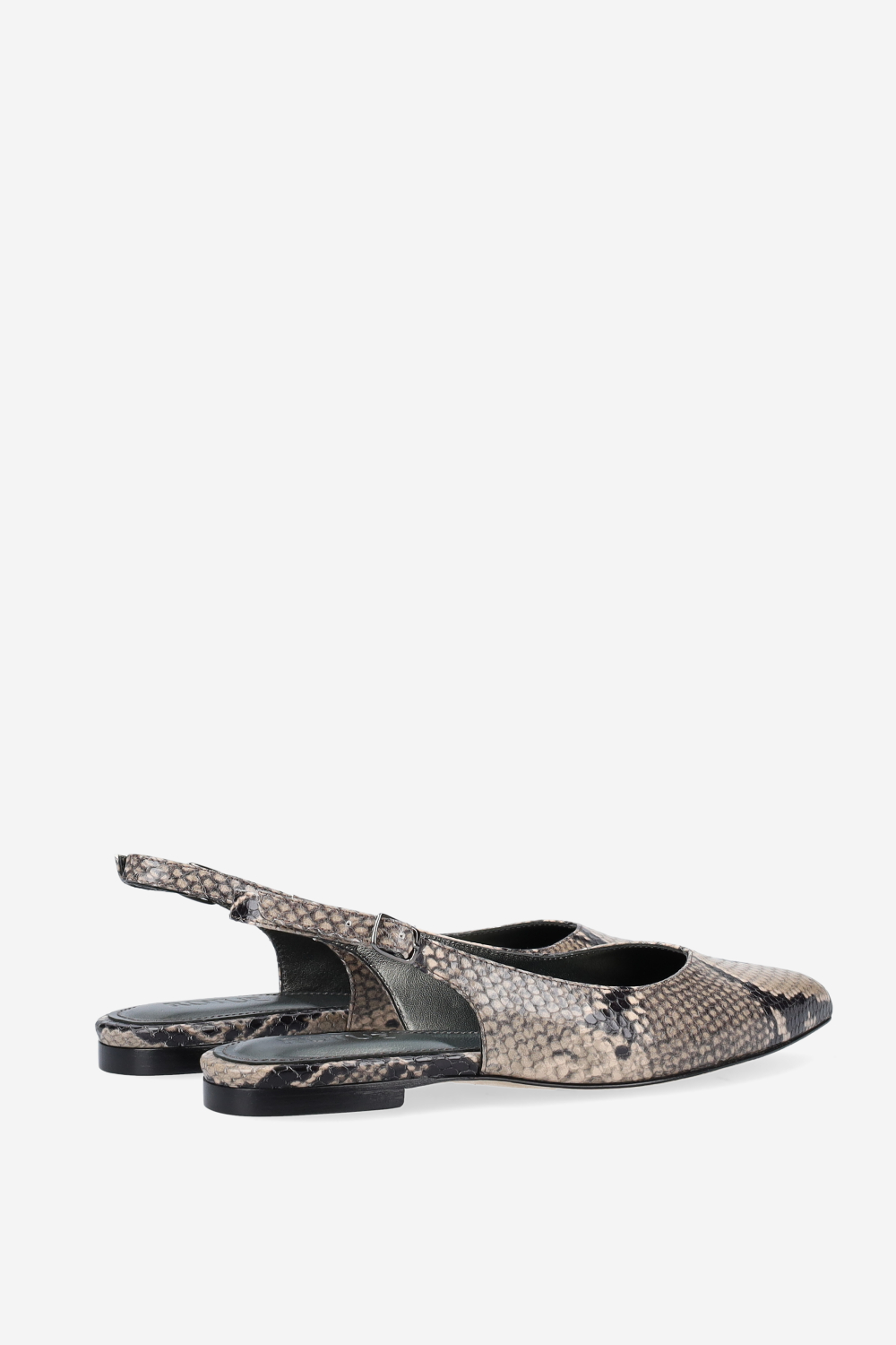 July leather slingbacks