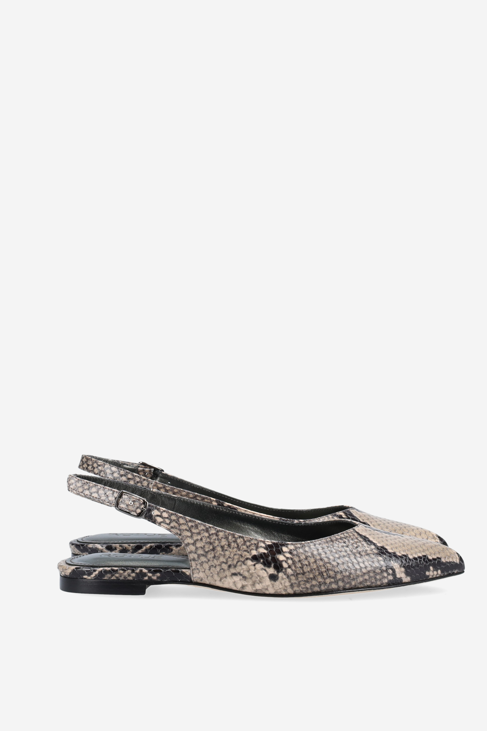 July leather slingbacks