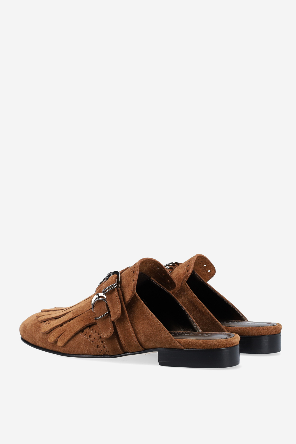 Chivers suede mules