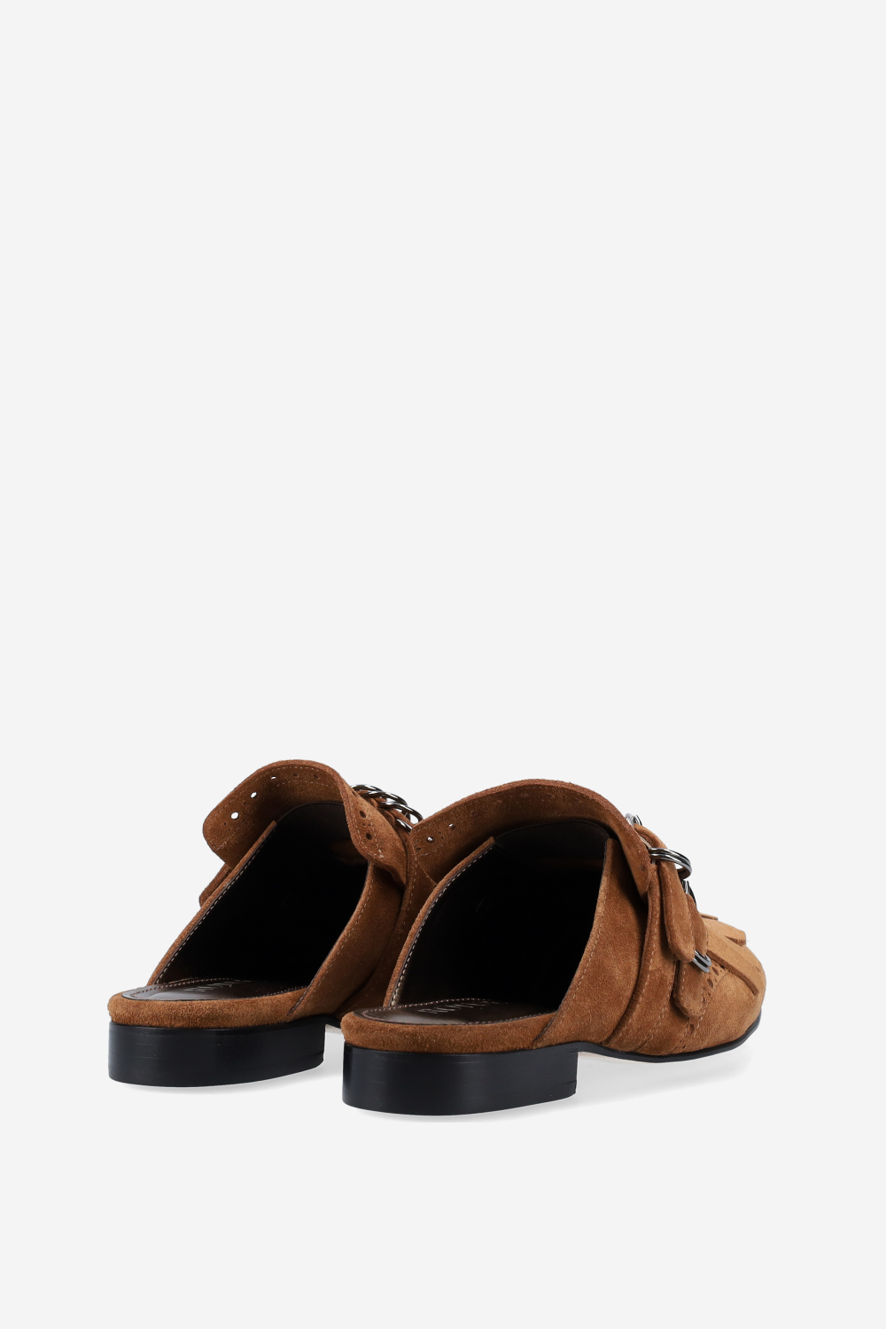 Chivers suede mules