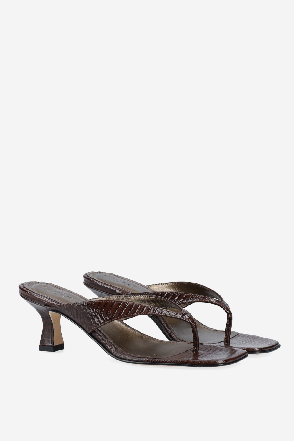 Little Lies leather sandals