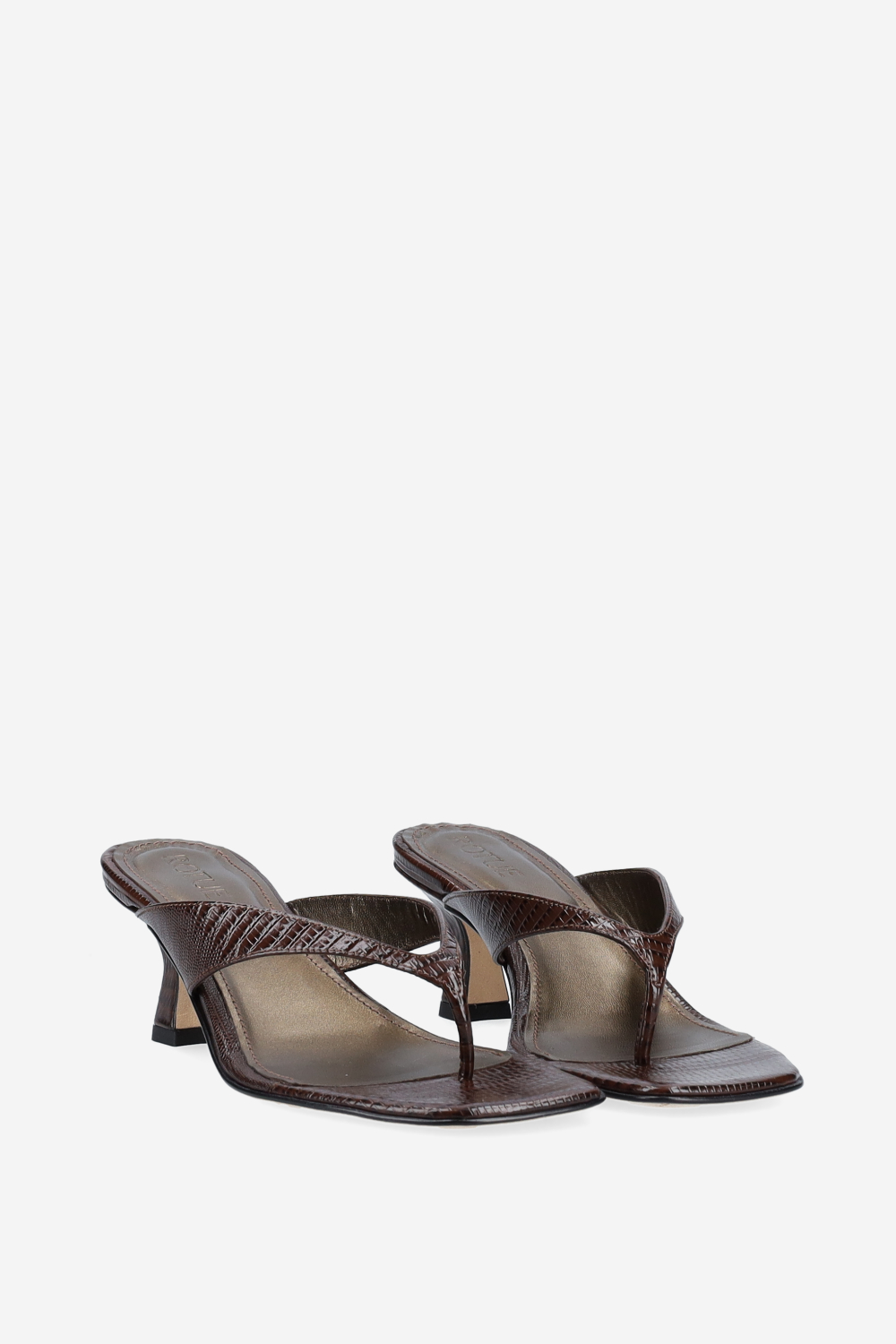 Little Lies leather sandals