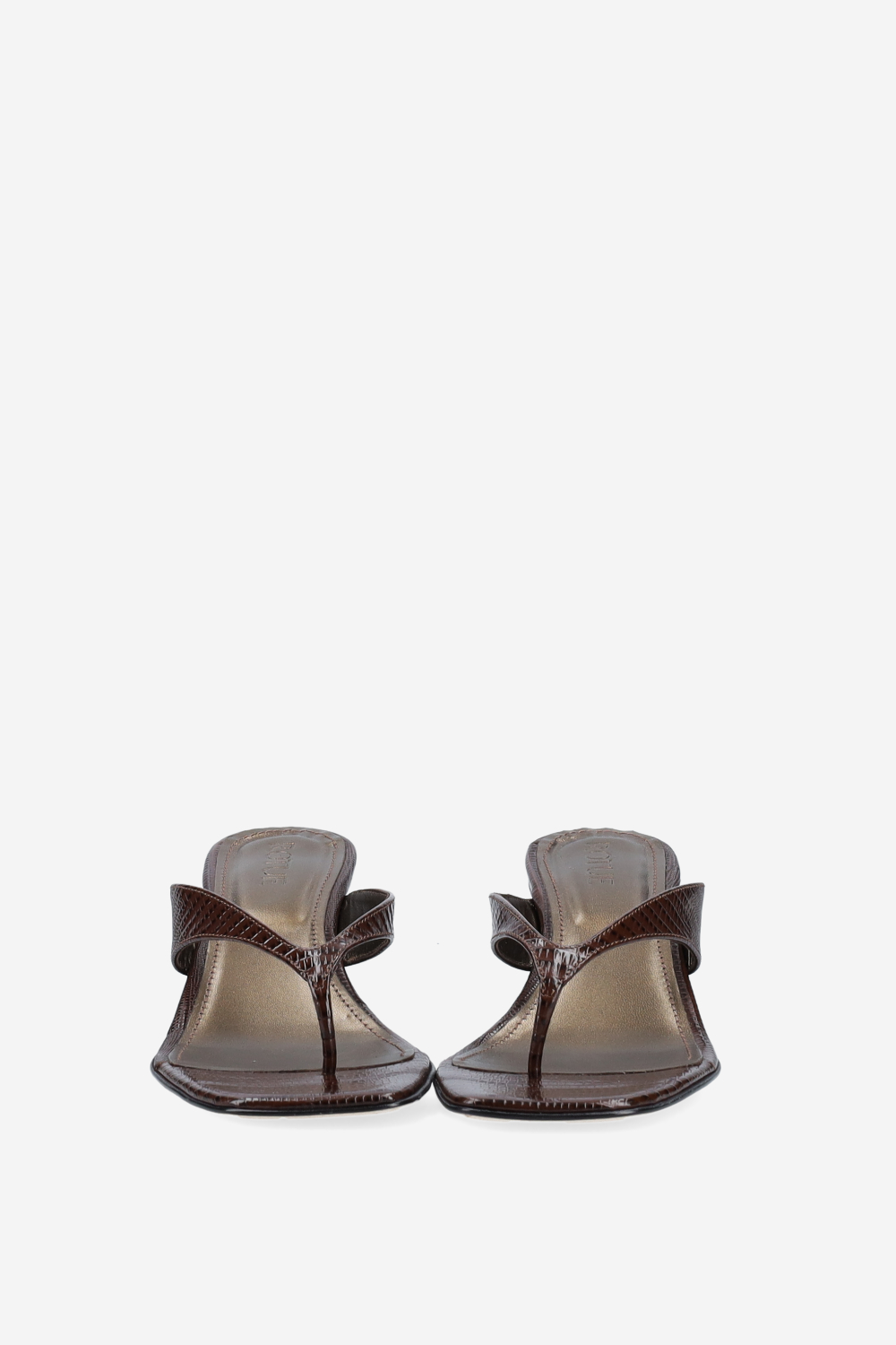 Little Lies leather sandals